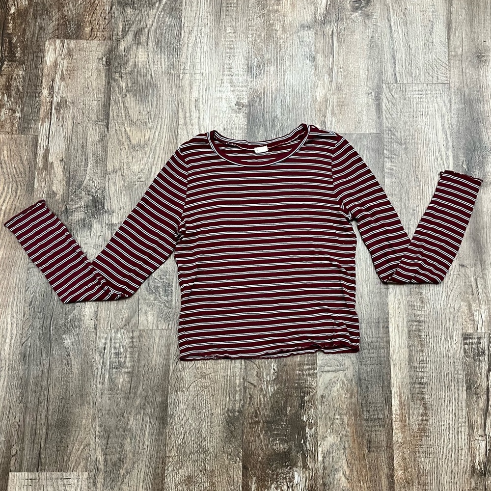 Red white and blue Garage sweater
